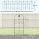 image 3 of Outsunny Decorative Garden Fencing 8PCs 44in x 12.5ft Metal Border Edging
