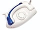 image 3 of Sew Easy Travel Steam Iron - 700W Compact Portable Iron with Fold-Down Handle & Non-Stick Soleplate