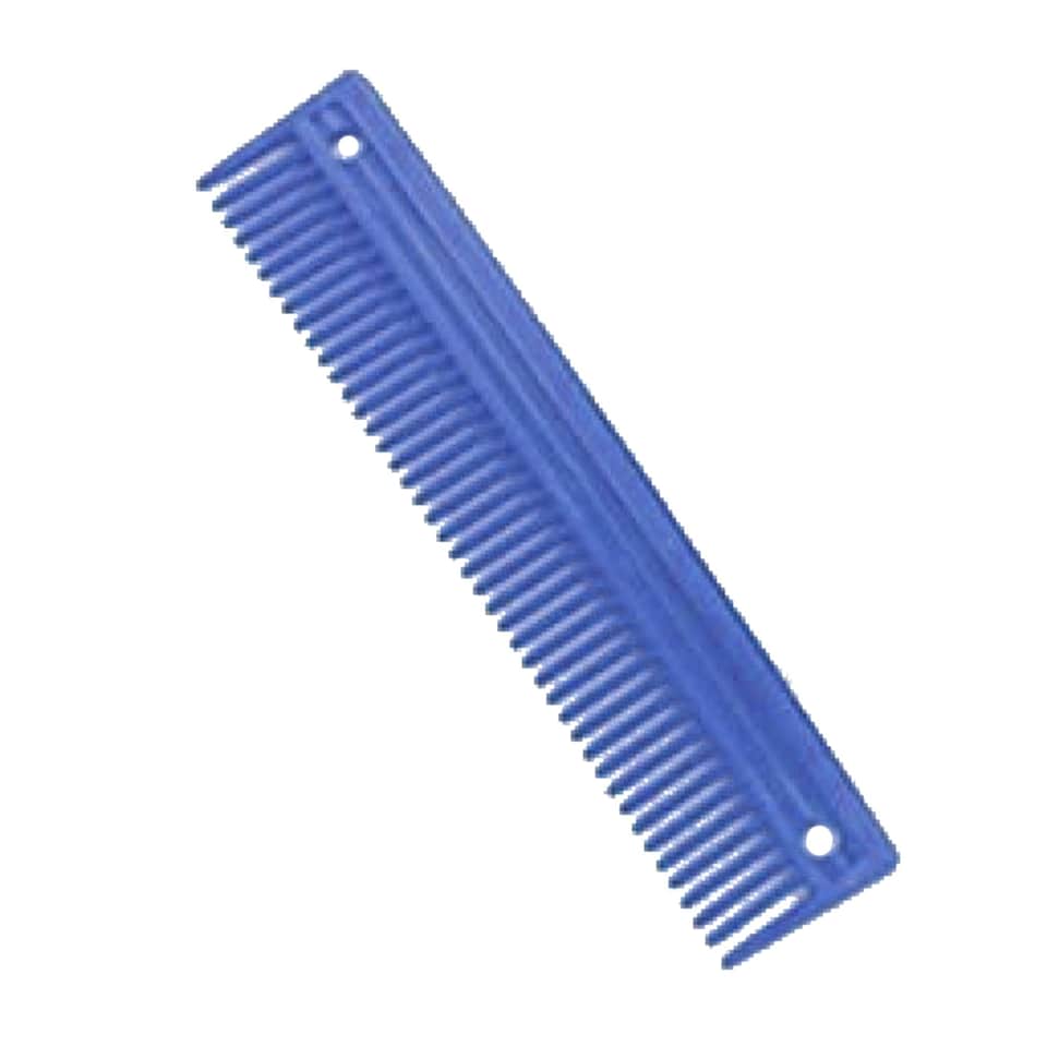 Lincoln Plastic Comb - Blue - One Size