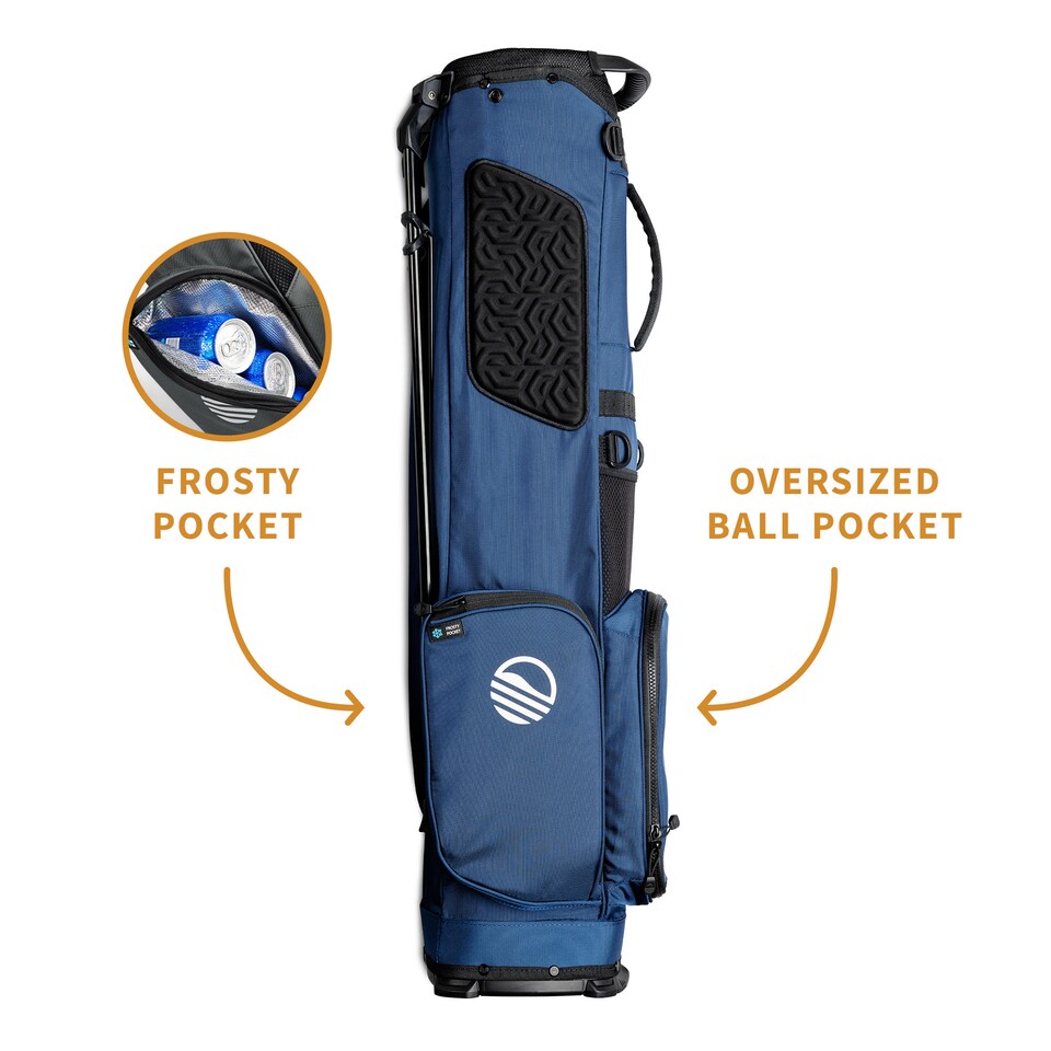 image 1 of El Camino Golf Bag - Cobalt Blue
