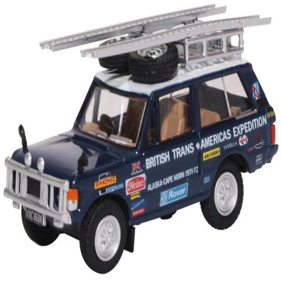 Oxford Diecast Range Rover Classic Darien Gap