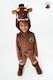 image 1 of Officially Licensed Gruffalo Unisex Kids Full Suit Costume - World Book Day, Dress-Up, and Role Play - Ages 3-8 | Brown | Brown | 6-8 years