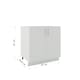 image 4 of JD Greta Adjustable Legs Kitchen Sink Unit 800mm Cabinet With Doors - Cashmere Matt