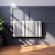 image 9 of Balterley Aspire Horizontal Double Panel Radiator | White | Gloss White | 1