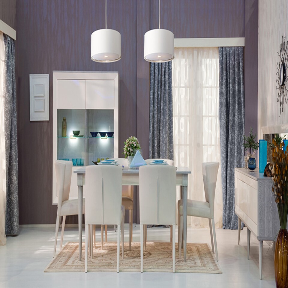 image 1 of Balance 1 Light Round Ceiling Pendant White, Nickel, E27