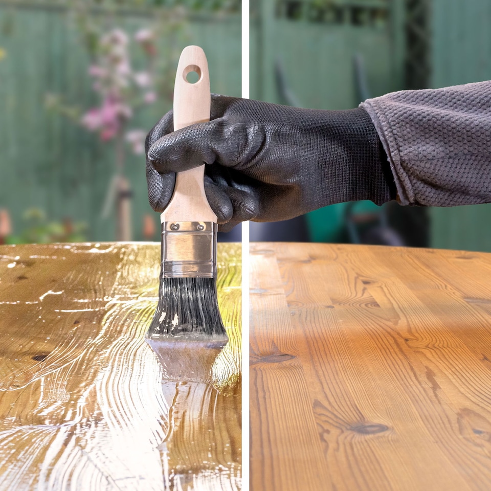 image 1 of Roxil Wood Scrub Gel (3L) - Oxalic Acid-Based Cleaner and Reviver for Weathered Outdoor Timber, Decking, Fence & Garden Furniture