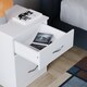 image 6 of Vida Designs Riano 3 Drawer Bedside Chest Cabinet Table Nightstand, White