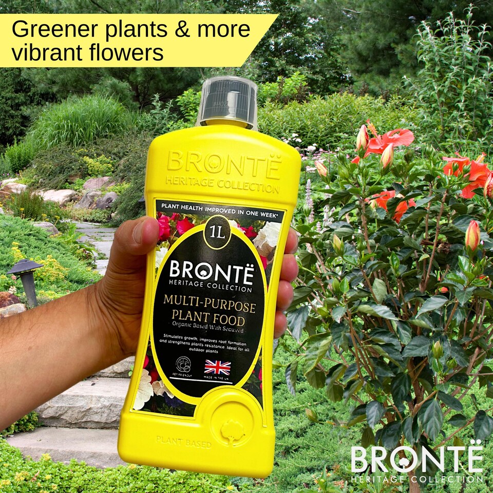 image 1 of Bronte Heritage Collection Concentrated Houseplant Food 1L Organic Seaweed-Enriched Liquid Fertiliser
