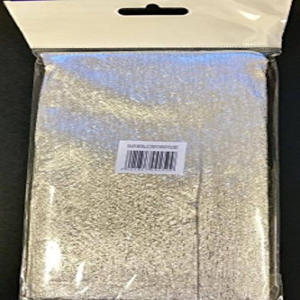 image 1 of Country Silver Crepe Paper - All Occasion . All purpose Gift 1.5m x 50cms