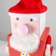 image 2 of Santa Father Christmas Plush Large Stackable Gift Boxes - Pack of 3 Red