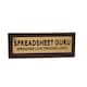 image 3 of Wooden Desk Sign - Spreadsheet Guru