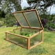 image 3 of Wooden Framed Polycarbonate Cold Frame