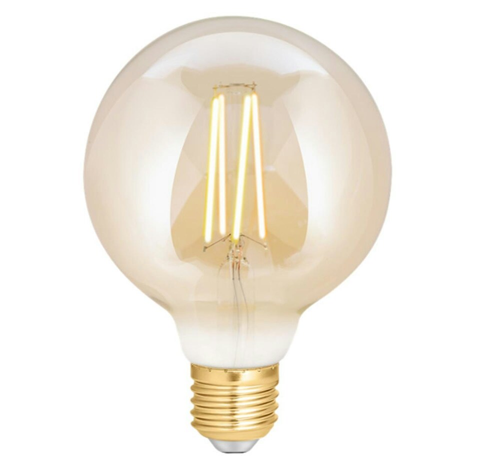 image 1 of WiZ G95 E27 LED Filament Tunable Amber Lightbulb