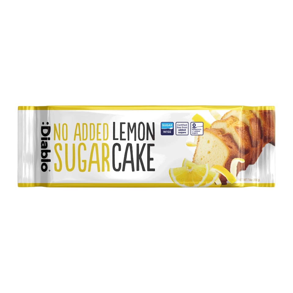 image 1 of Diablo No Added Sugar Lemon Cake 200g