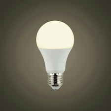 ValueLights 5 Pack E27 White Plastic GLS LED 10W Warm White 3000K 800lm Light Bulb