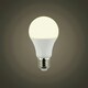 image 1 of ValueLights 5 Pack E27 White Plastic GLS LED 10W Warm White 3000K 800lm Light Bulb