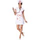 image 1 of Womens nurse costume | Red | red/white | 1