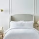 image 2 of Liddell 400 Thread Count Egyptian Cotton Duvet set Super King White