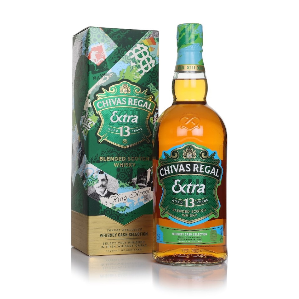 Chivas Regal 13 Year Old Extra Irish Whiskey Casks Clear