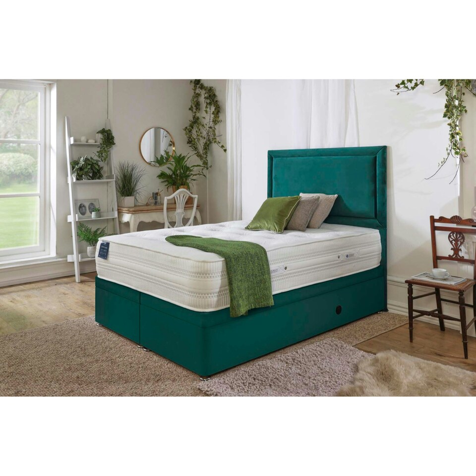 image 1 of Downing 1000 Pocket Sprung Mattress 28cm Single White | Single