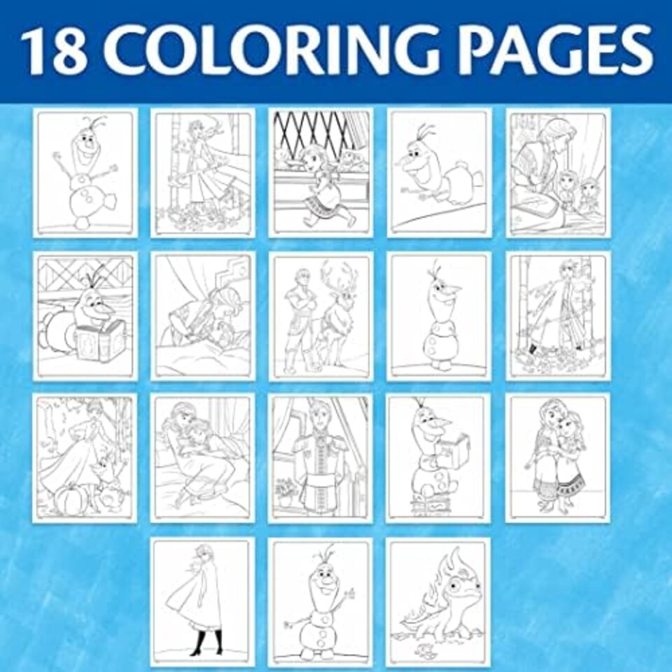 image 1 of Crayola Frozen 2 Color Wonder Colouring Set