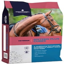 Dodson & Horrell Sixteen Plus Cubes Horse Feed for Senior Horses 20kg N/A