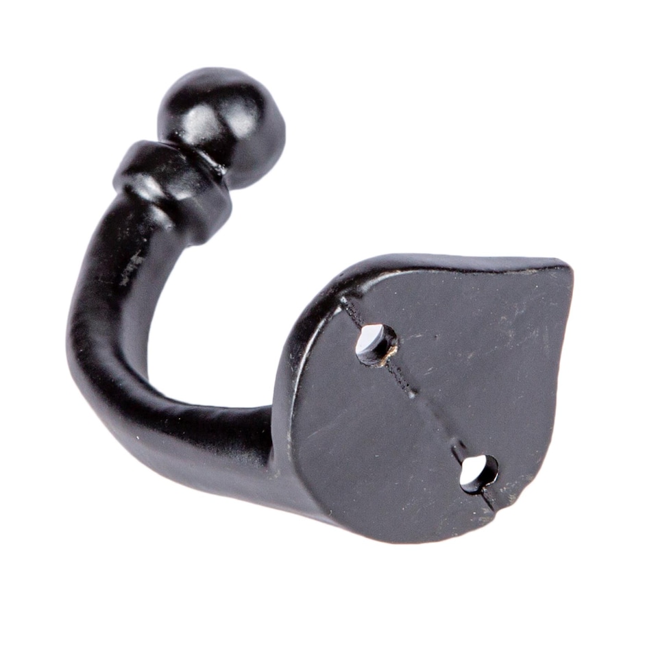 image 1 of Hammer & Tongs Arrow Head Hook - W35mm x H40mm - Black