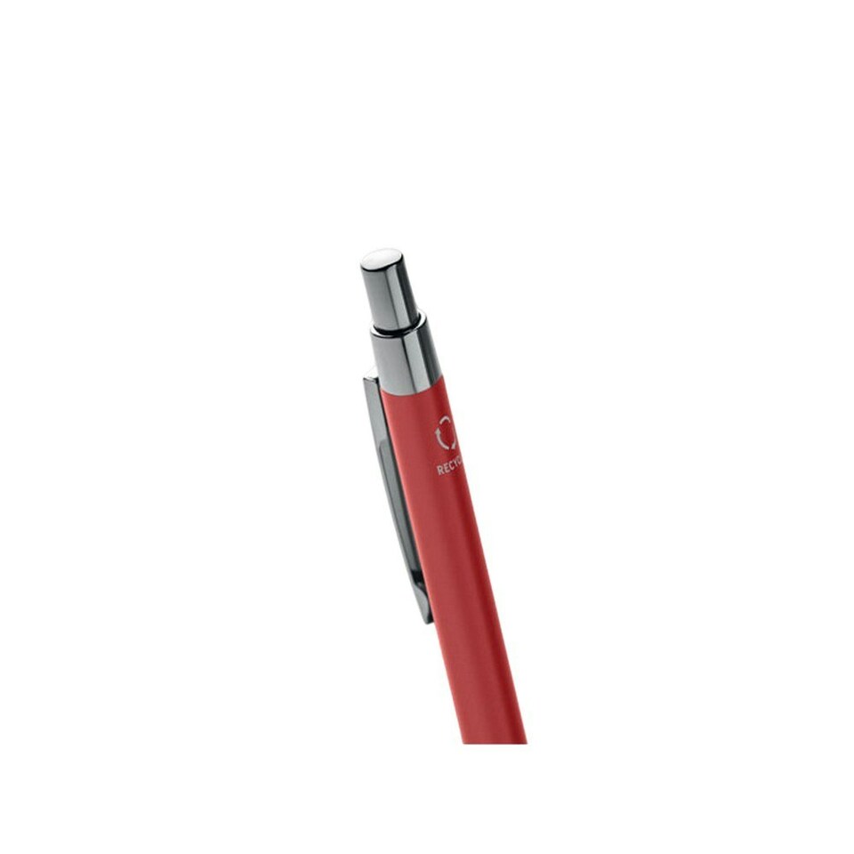 image 1 of MidOcean Dana Recycled Aluminium Ballpoint Pen - Red - 14cm x 0.8cm