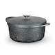 image 1 of Tower T900193 24Cm Casserole With Aluminium Lid Black
