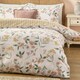 image 6 of Wylder Betsie Printed Reversible Double Duvet Cover Set Yellow | Double