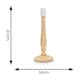 image 3 of ValueLights Victoria Light Wood Traditional Stem Table Lamp Base