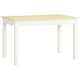 image 1 of HOMCOM Dining Table for 4 to 6 Kitchen Table with Thick Legs Oak Wood Grain