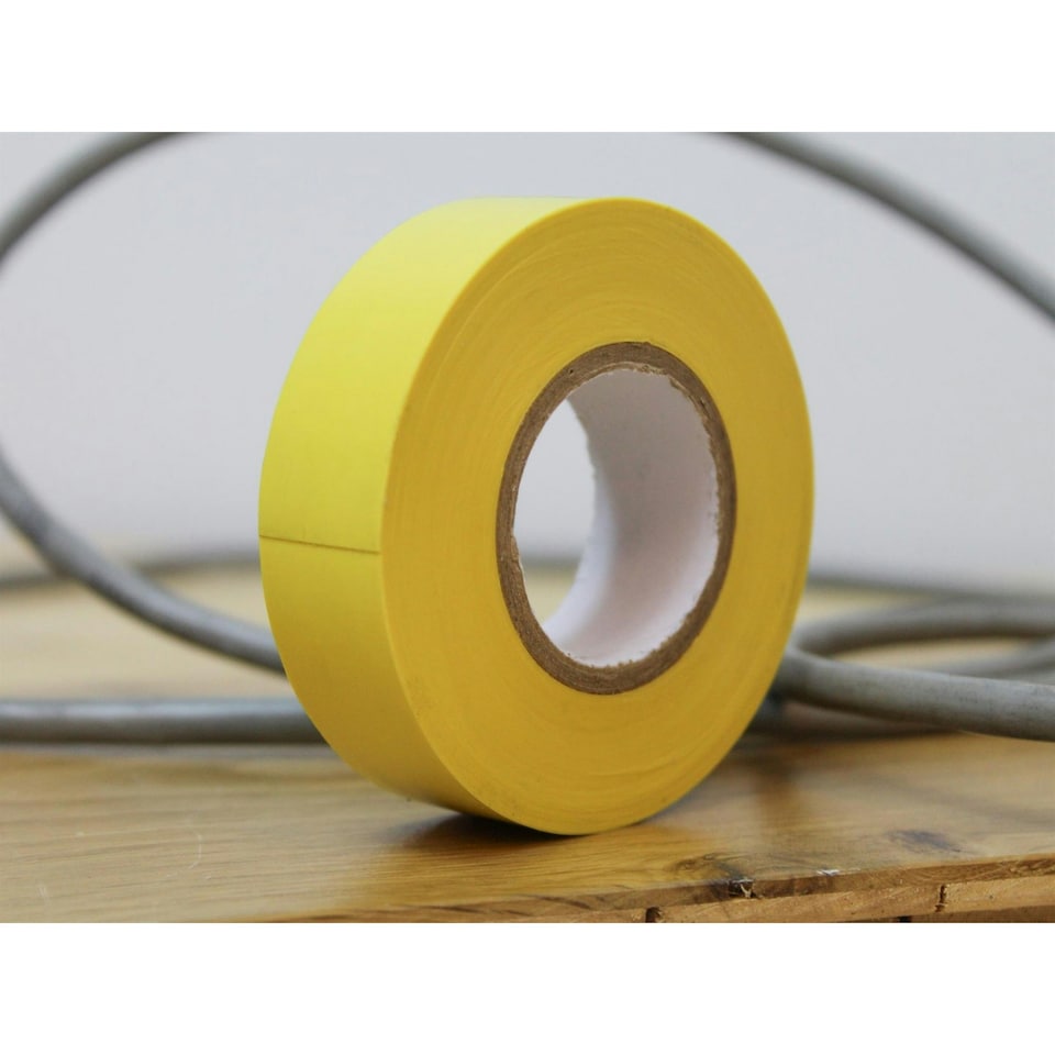 image 1 of Faithfull Pvc Electrical Tape - Multi Colour - Yellow