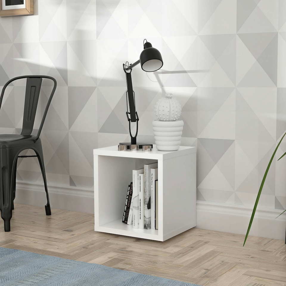 image 1 of Mauro Singular Storage Unit in Matt White