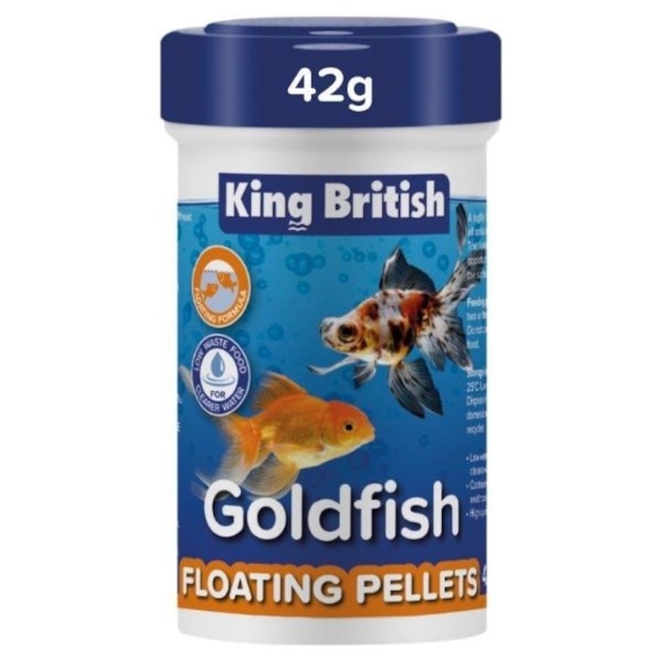King British Goldfish Floating Pellet 42g x 6