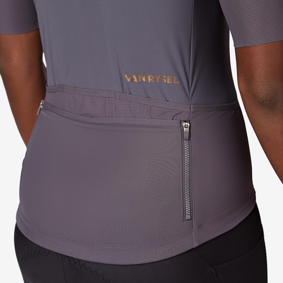 image 1 of Decathlon Unisex long-distance road cycling short-sleeved jersey, EDR Ultra