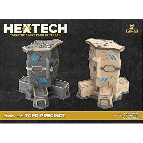 Trinity City TCPD Precinct (Battletech Compatible Terrain) - Brand New