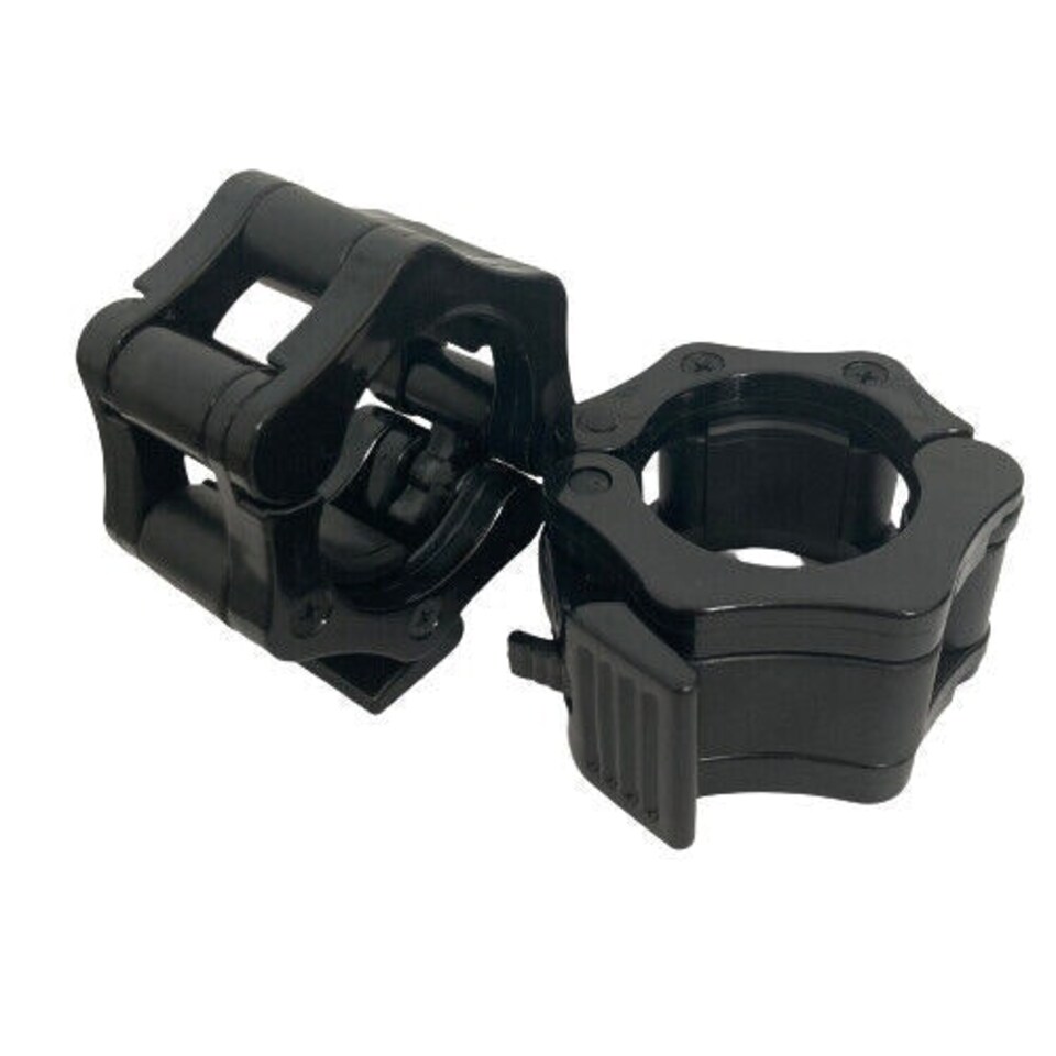 image 1 of Quick Release Barbell Collars 2" 50mm Lock Jaw Clamps