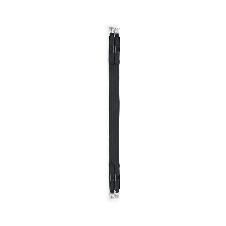 image 1 of Shires Burghley Elastic Horse Girth - Black - 54in