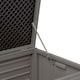 image 5 of Garden Gear Grey Lockable Storage Patio Box with Sit-on Lid Weatherproof 490 Litre Box