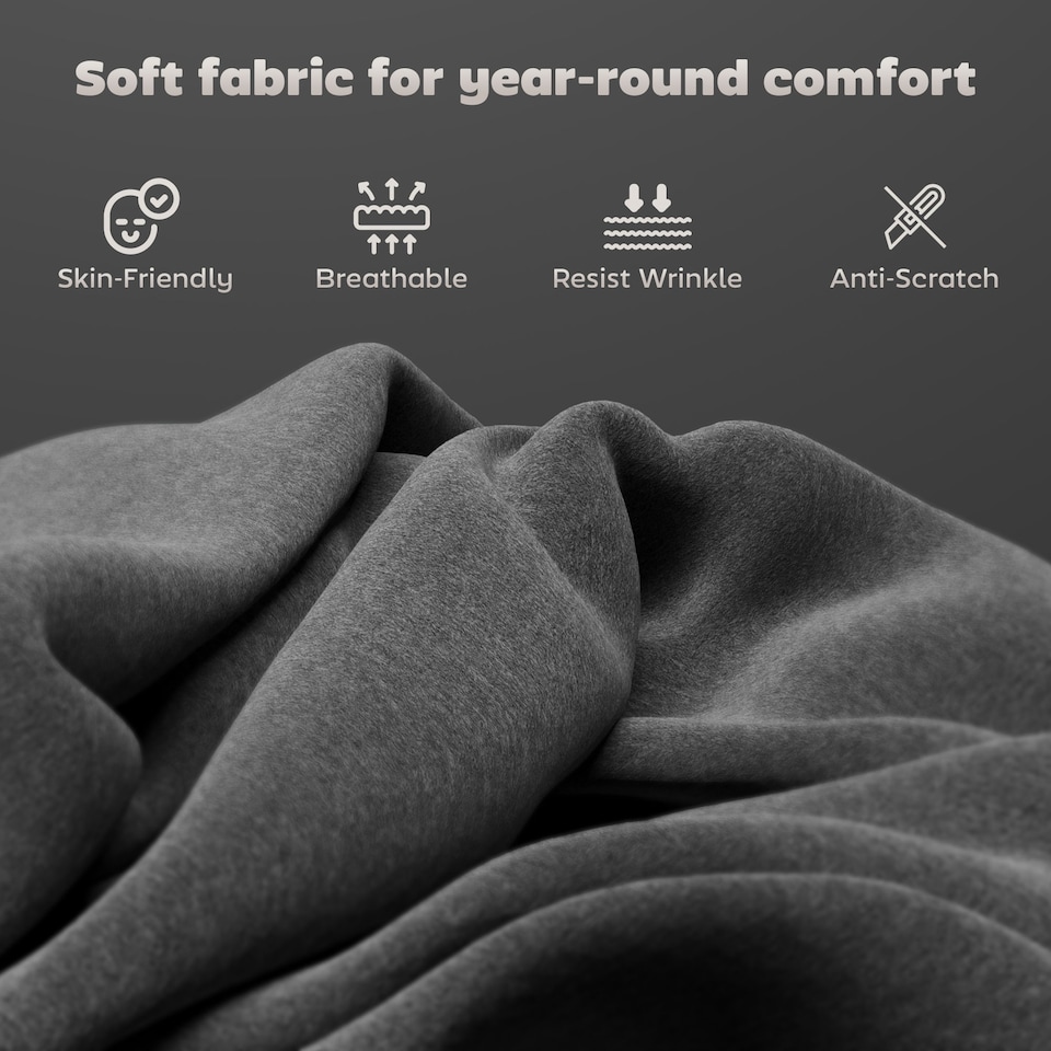 image 1 of HOMCOM Velvet Dining Chairs Set of 2, Modern Armless Upholstered Kitchen Chairs with Metal Legs, Curved Back and Padded Seat, for Dining Room, Bedroom, Living Room, Grey | Grey