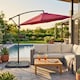 image 2 of 4Pcs Parasol Weights Cantilever Parasol Base Fillable Hanging Banana Umbrella Stand for Outdoor Patio Offset Garden Parasols