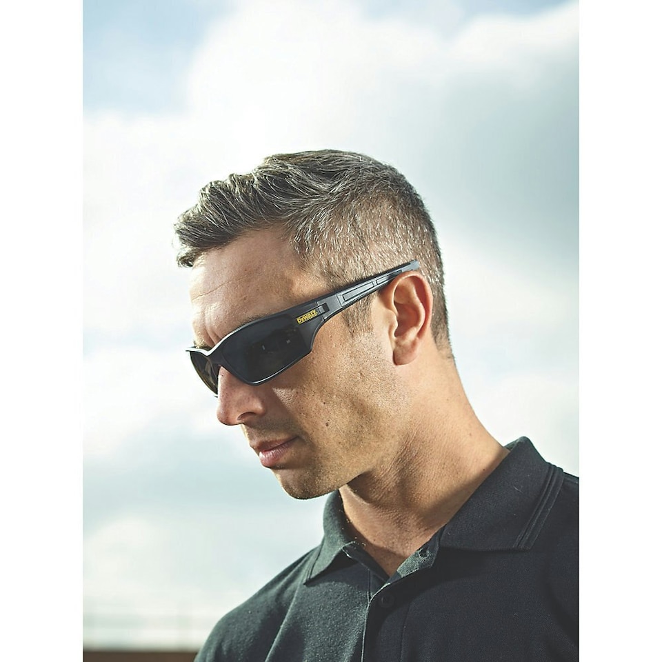 image 1 of Dewalt Auger Safety Eyewear - Smoke - One size