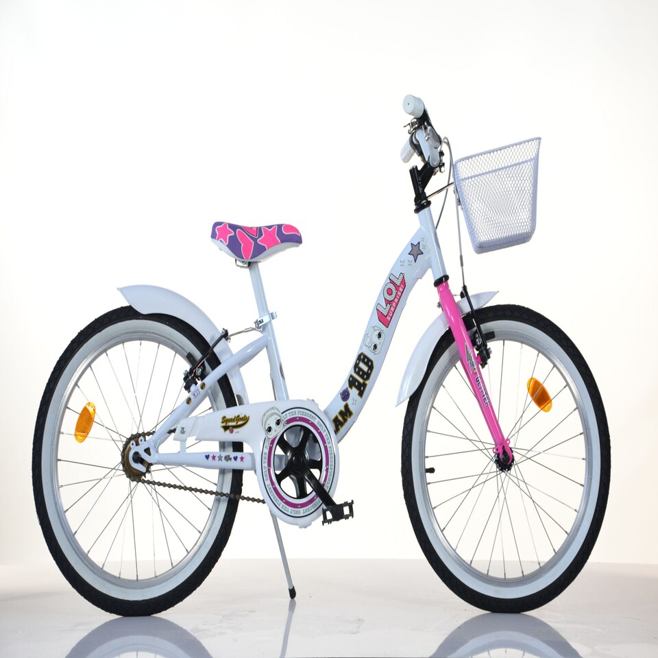 Dino LOL Surprise 20in Bike - White