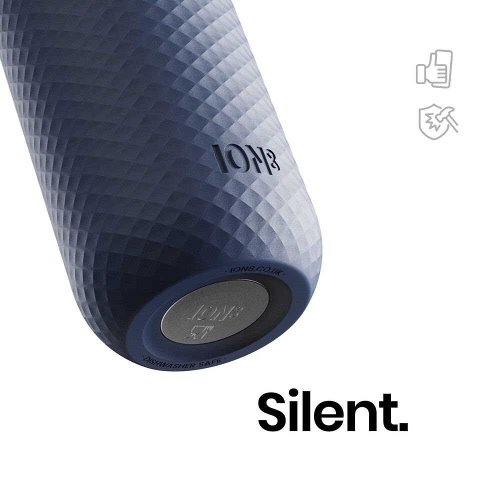 image 1 of ION8 ROAM Insulated Steel Water Bottle, Rubberised, 485ml / 16oz