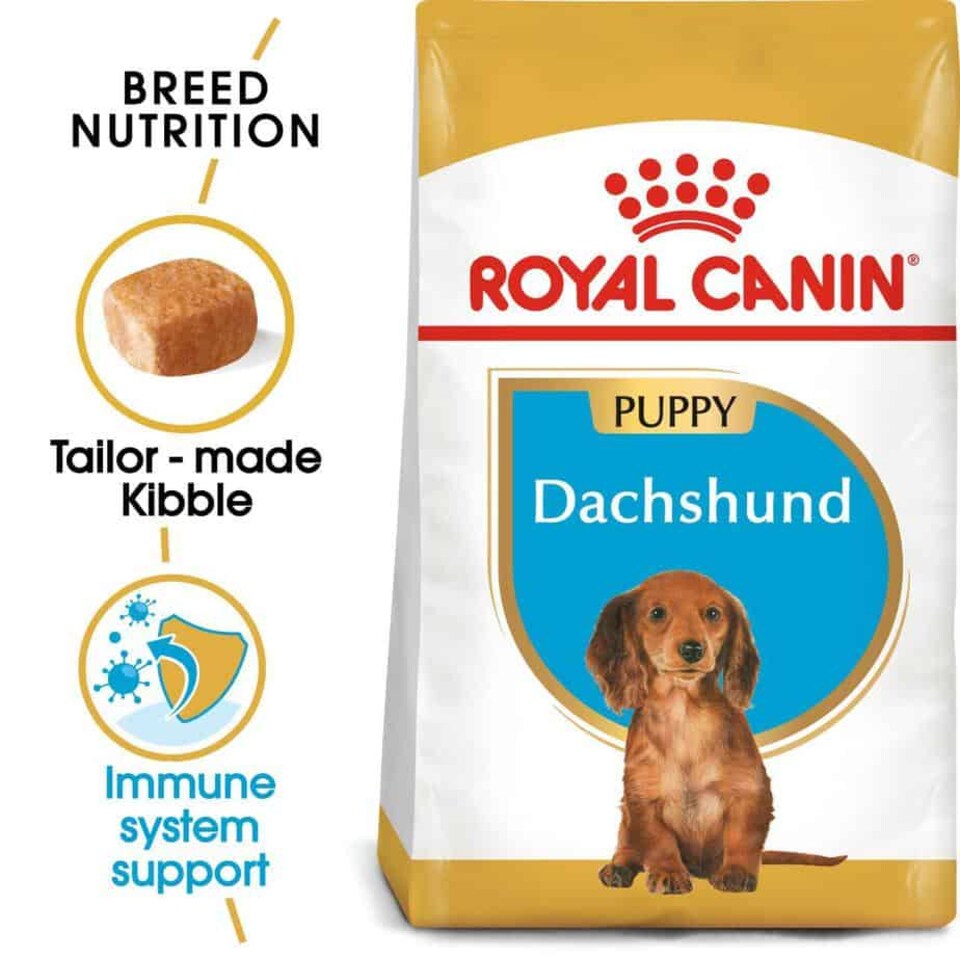 image 1 of Royal Canin Dachshund Puppy Dry Dog Food - 5 x 1.5 kg (7.5 kg) | Multi | 5 x 1.5kg | 5