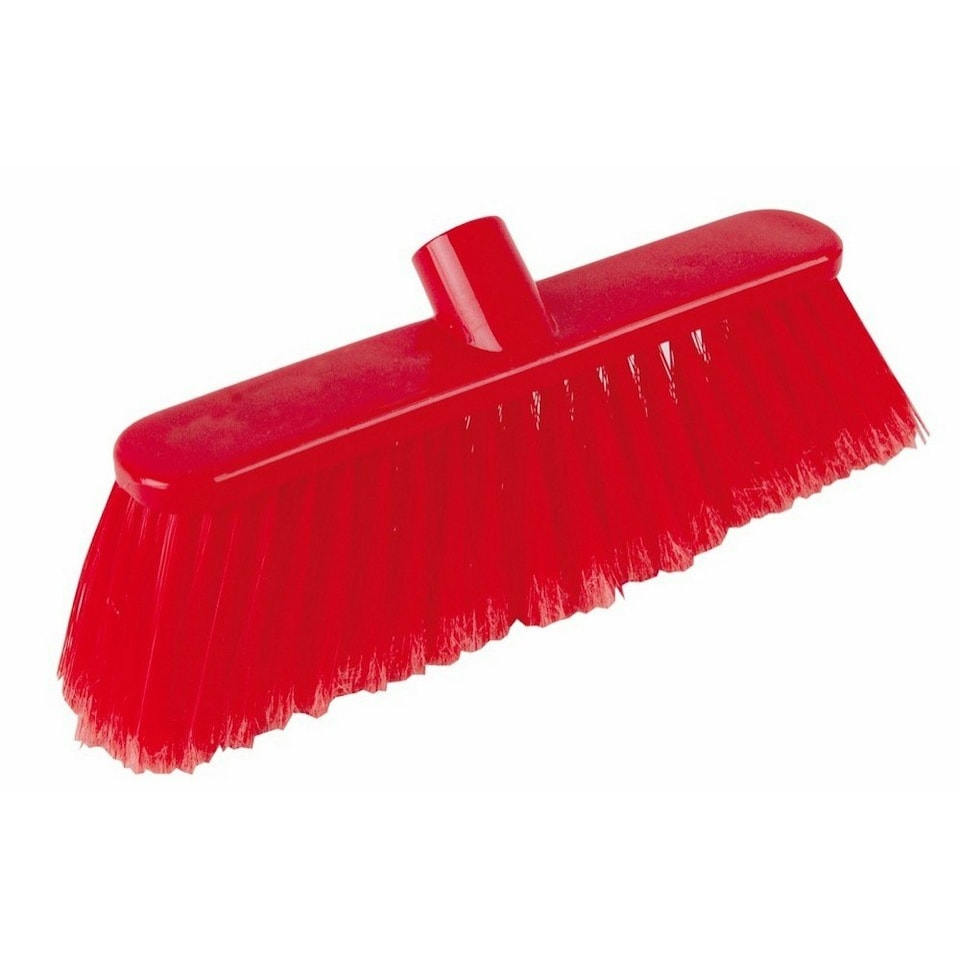 Soft Deluxe Broom Head - Red - One Size