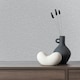 image 2 of Grandeco Telma Hessian Vinyl Textured Wallpaper - Grey - 10.5m x 53cm Grey