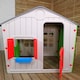 image 4 of 1.15m Kids Indoor Outdoor Plastic Wendy House Galilee Village Playhouse