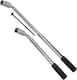 image 3 of SPARES2GO Extendable Wheel Nut Socket Wrench 17mm 19mm Brace Breaker Power Bar 1/2" dr